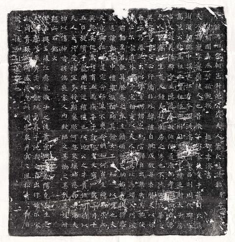 唐沈君妻蕭寵墓誌－前馮翊郡朝邑尉沈公故夫人蕭氏墓誌銘并序